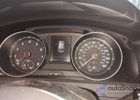 2017 Volkswagen Golf Gti Autobahn 4-Door/S 4-Door/Se 4-Door/Sport 4-Door из США, поврежденный, VIN 3VW4T7AU8HM075554